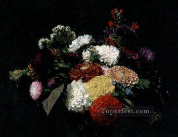 ダリア 1873 花の画家 アンリ・ファンタン・ラトゥール Oil Paintings